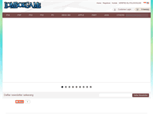 Tablet Screenshot of lombokgame.com